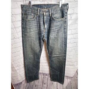 Levi's 505 Jeans Regular Fit Denim Blue Wash Classic Style Size 32x32‎